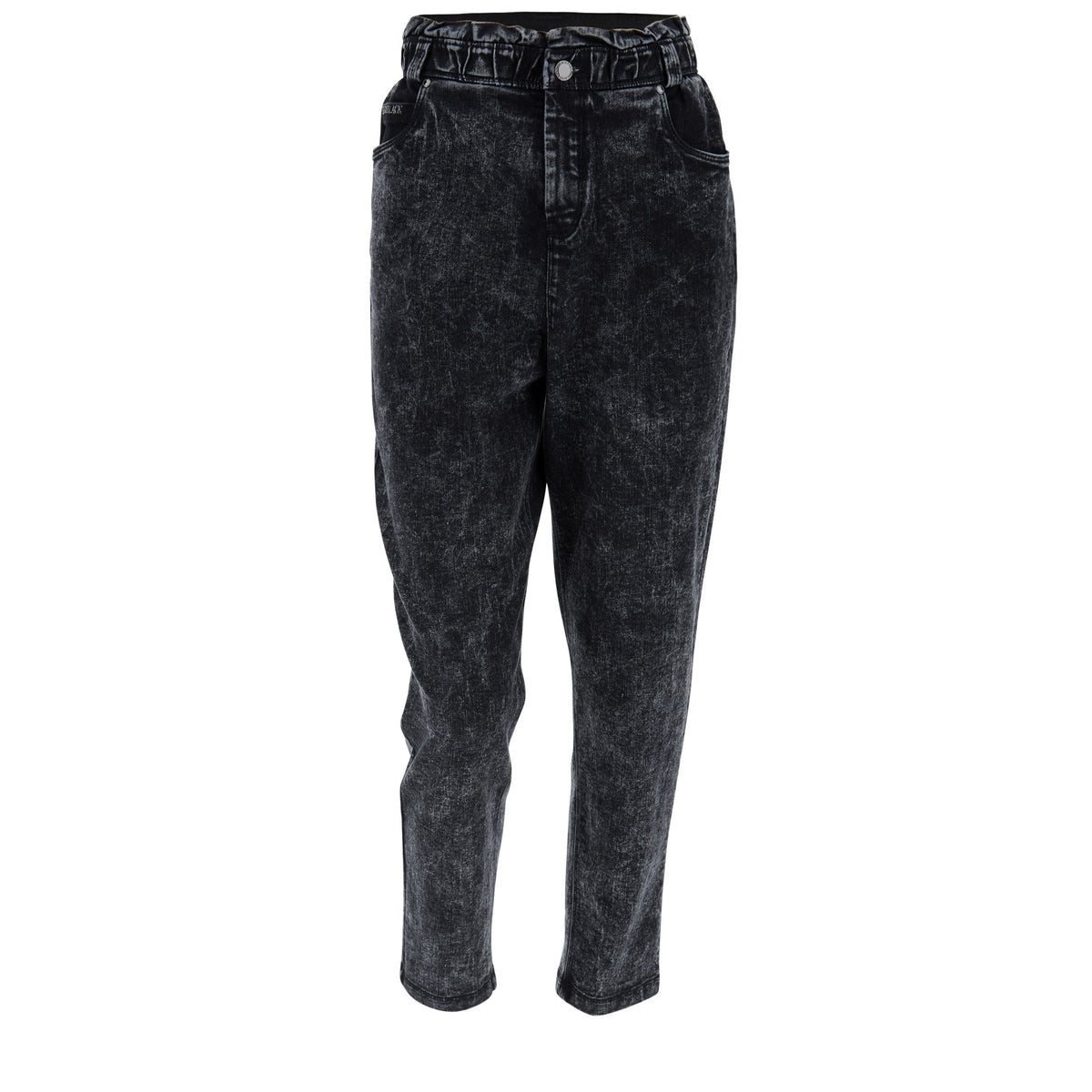 FREDDY Classic Jeans 7/8 | Bleached Black Jeans | BLACK5SHF201J83N-