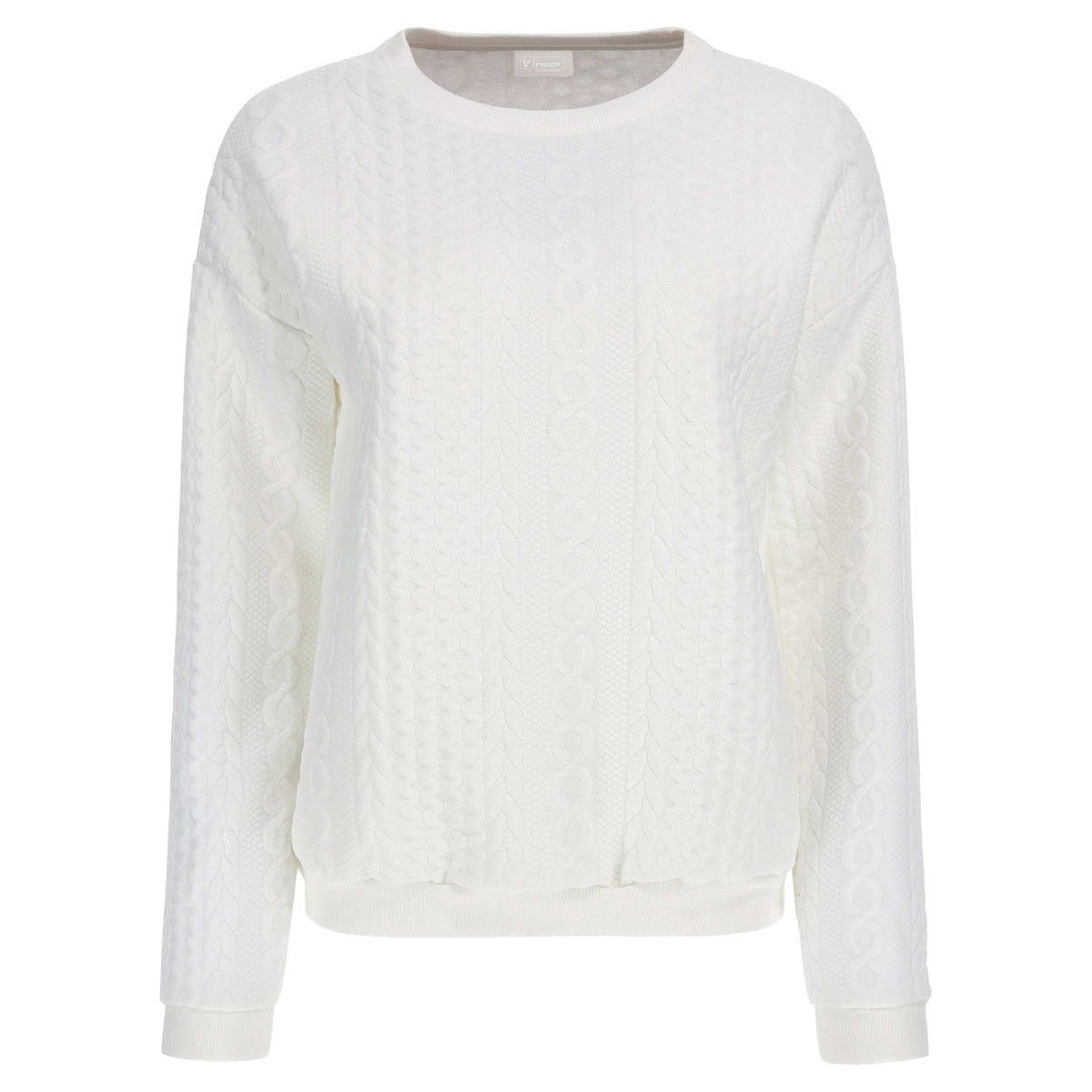 FREDDY Sweatshirt | Star White | F2WALS6W102-