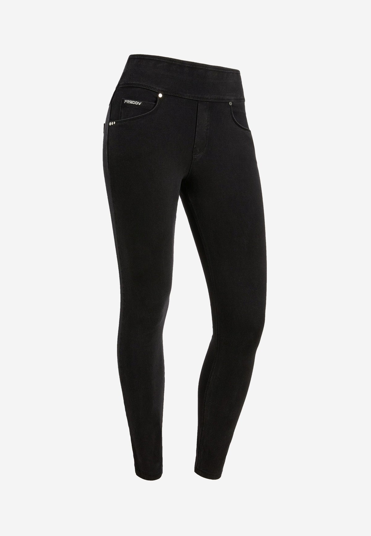 FREDDY N.O.W.® Pants | Black Jeans - Black Seams