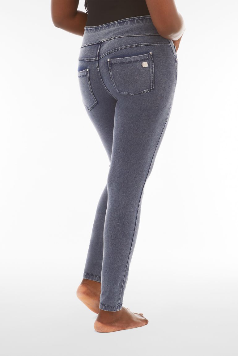 FREDDY Trousers | Denim Blu Scuro-Blue Seams | NOWY1MC002ORGJ109B-