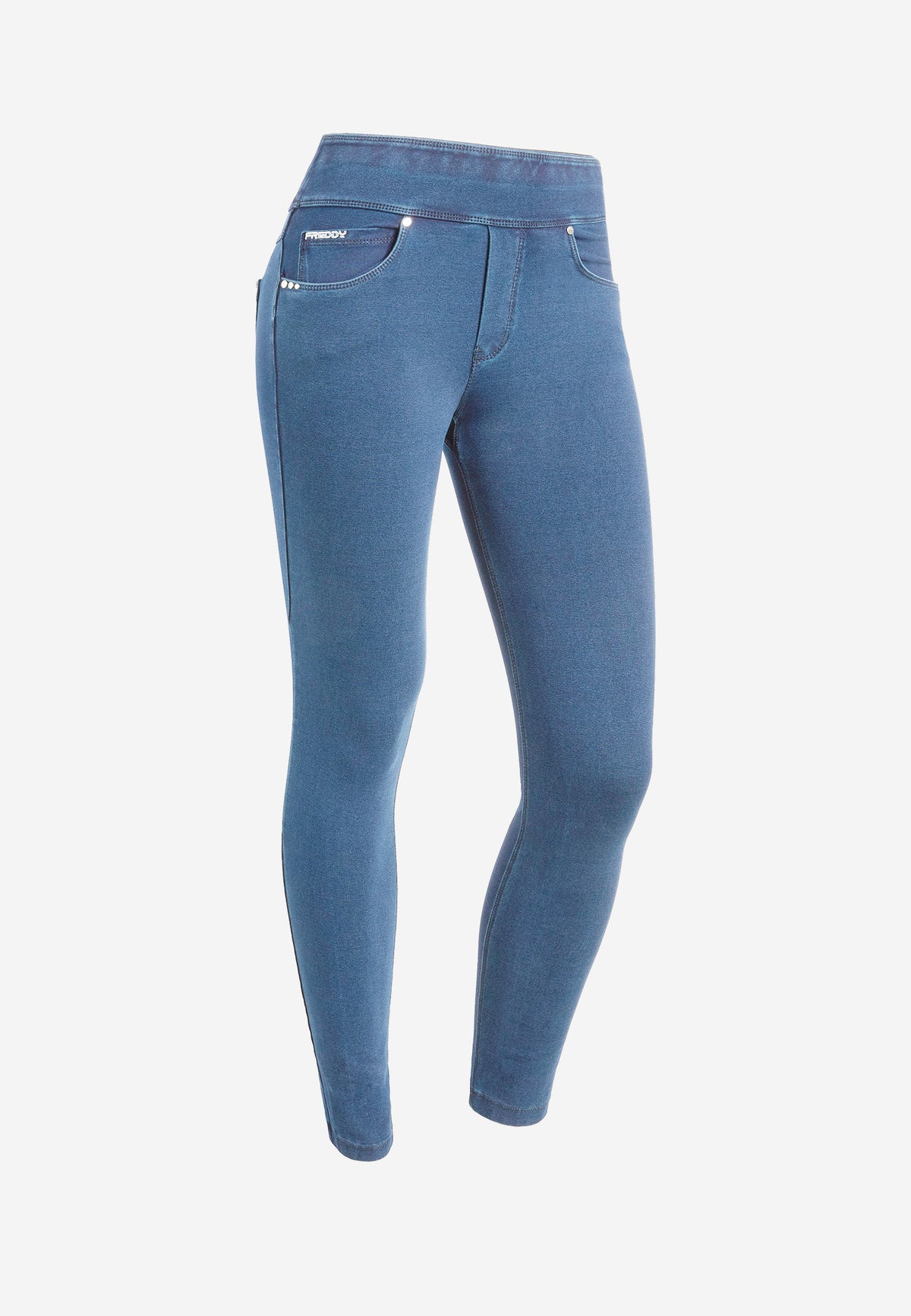 FREDDY N.O.W.® Pants | Light Blue Jeans - Light Blue Seams