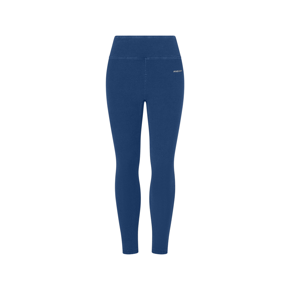 FREDDY N.O.W.® Pants 7/8 | Denim Blu Medio-Blue Seams | NOWYL4HS2509ORGJ108B-