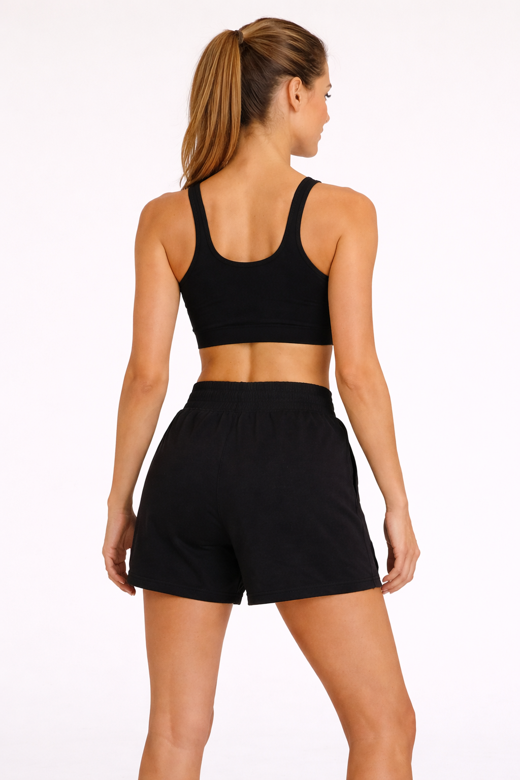 FREDDY Sport Shorts | Black | S26WCRP16N-