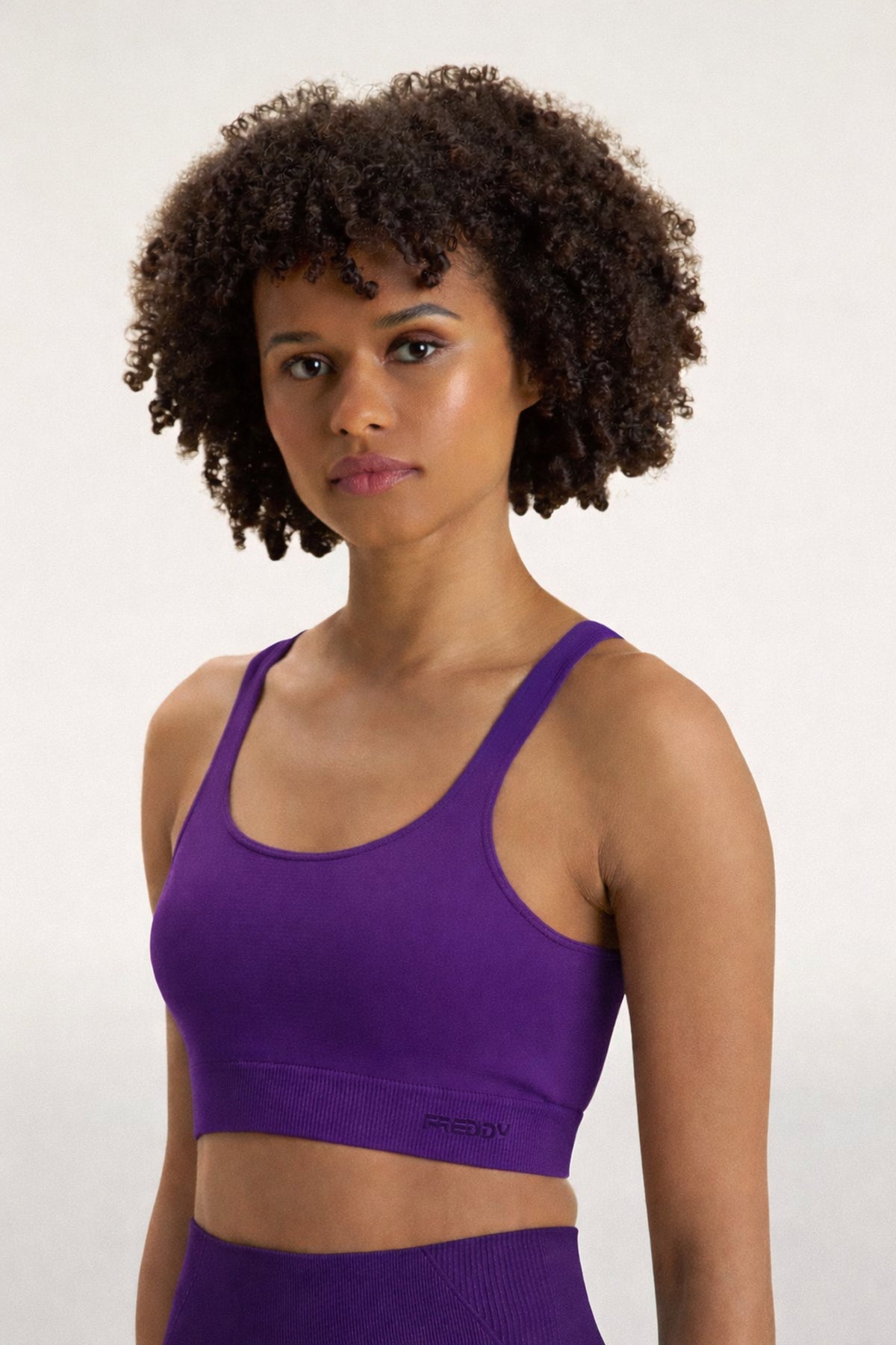 FREDDY Seamless Sport Top | Purple Acai | S26WSMB1E59-