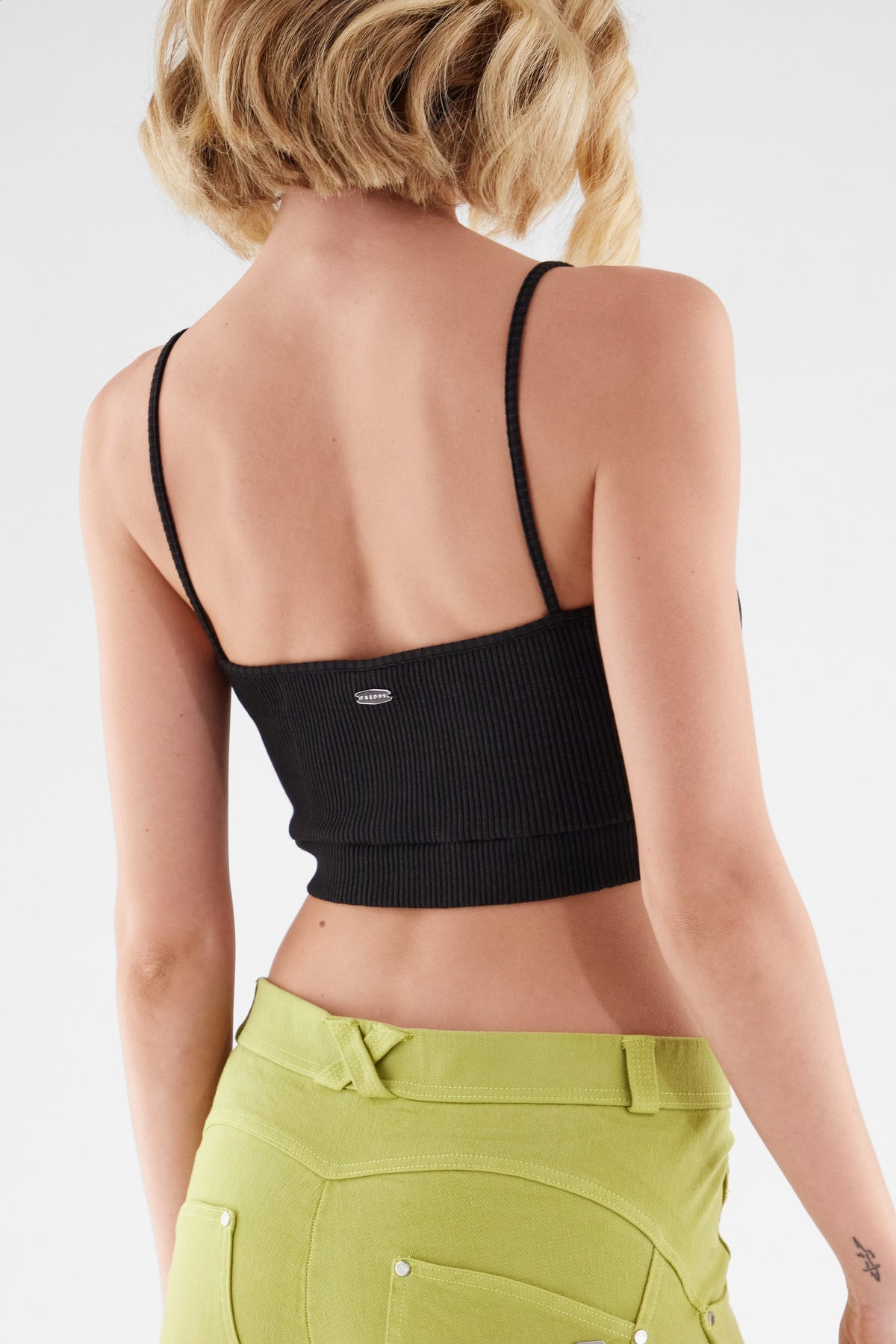 FREDDY Cropped Top | Black | S2WWSTC2N-