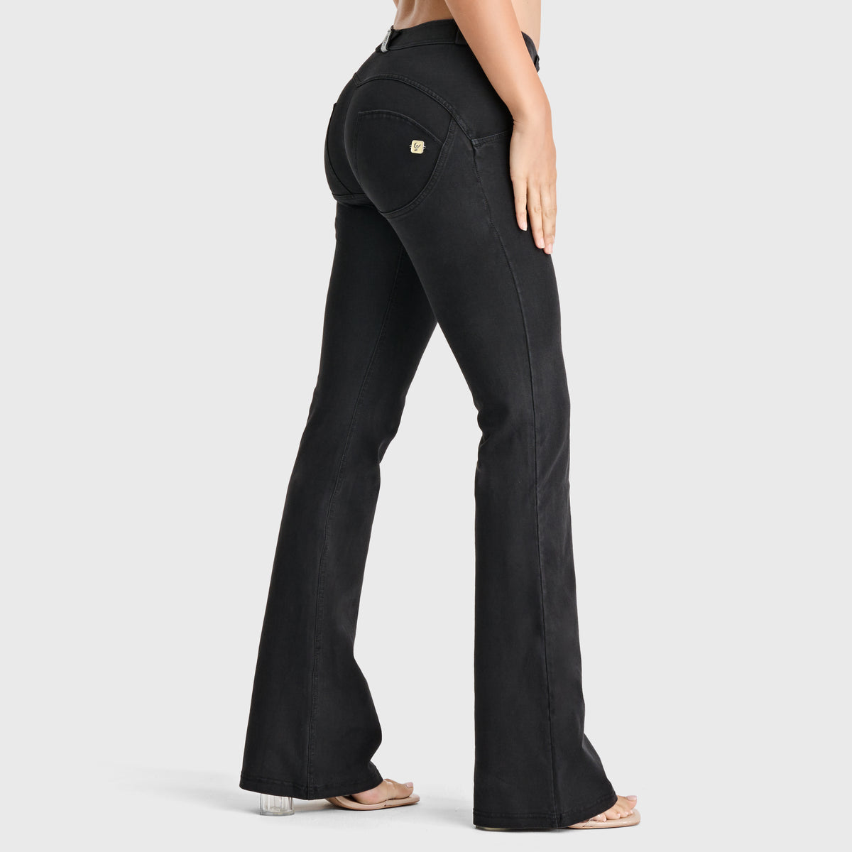 FREDDY WR.UP® Pantalon push-up | Jeans noir-seams sur ton | WRUP11RC002ORGJ7N-