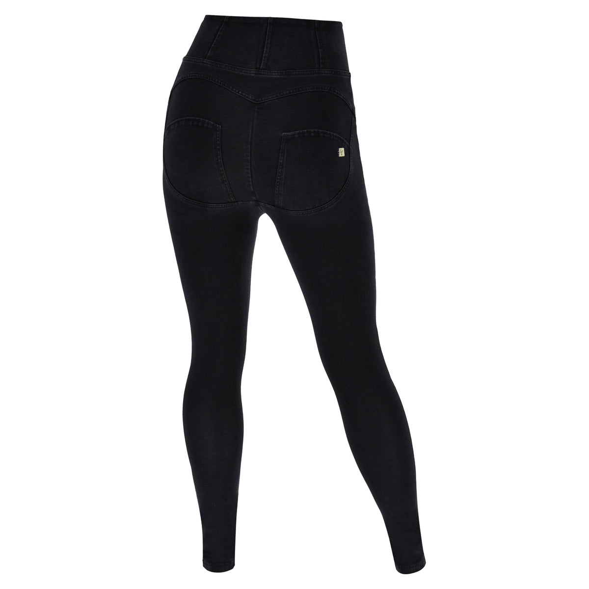 FREDDY WR.UP® Shaping Pants - Curvy | Black Jeans - Black Seams