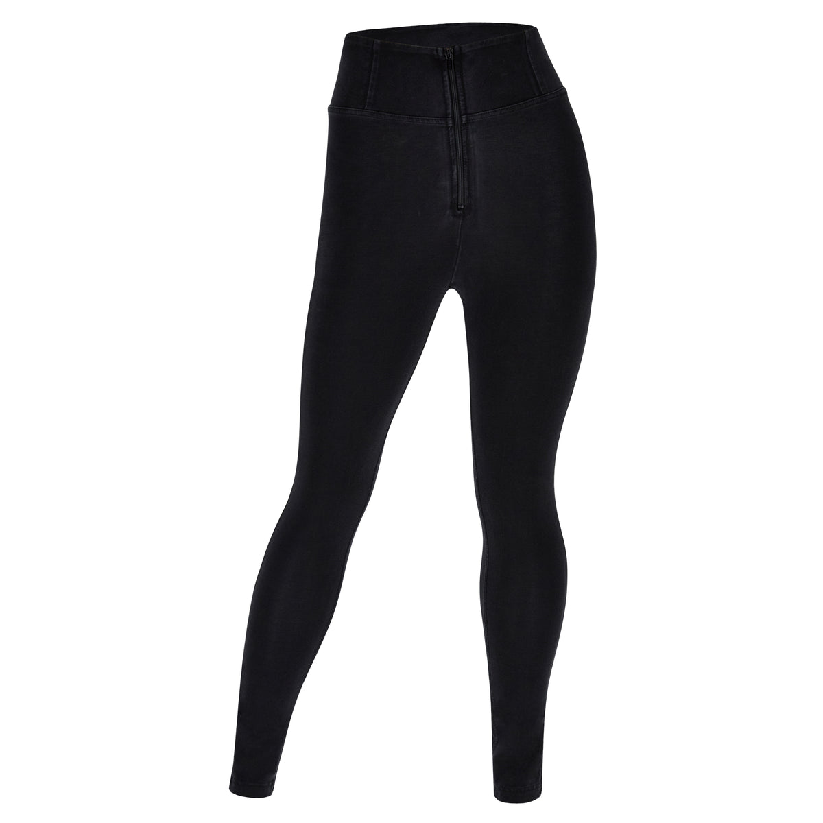 FREDDY WR.UP® Shaping Pants - Curvy | Black Jeans - Black Seams