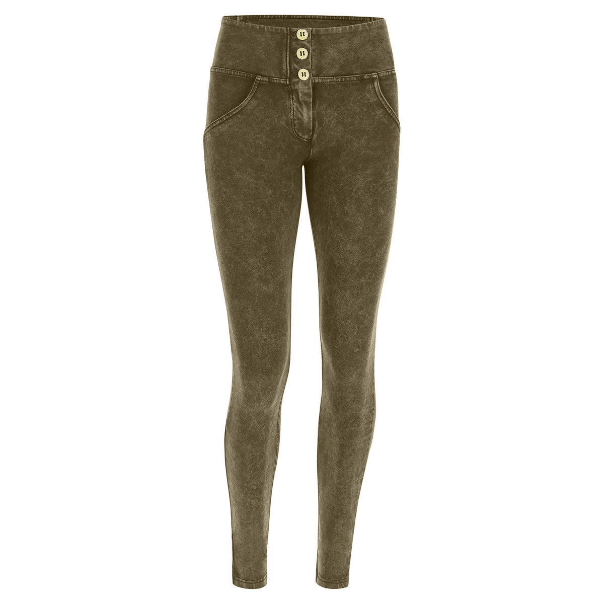 FREDDY WR.UP® Shaping Pants | Olive Green