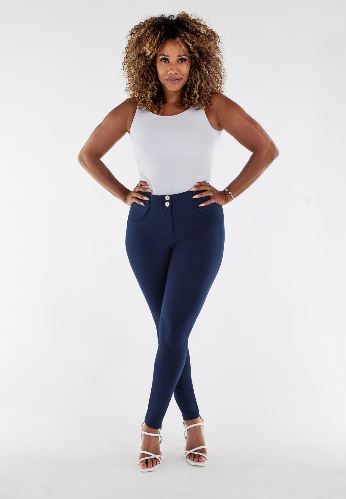 FREDDY WR.UP® Shaping Pants Curvy | Dazzling Blue