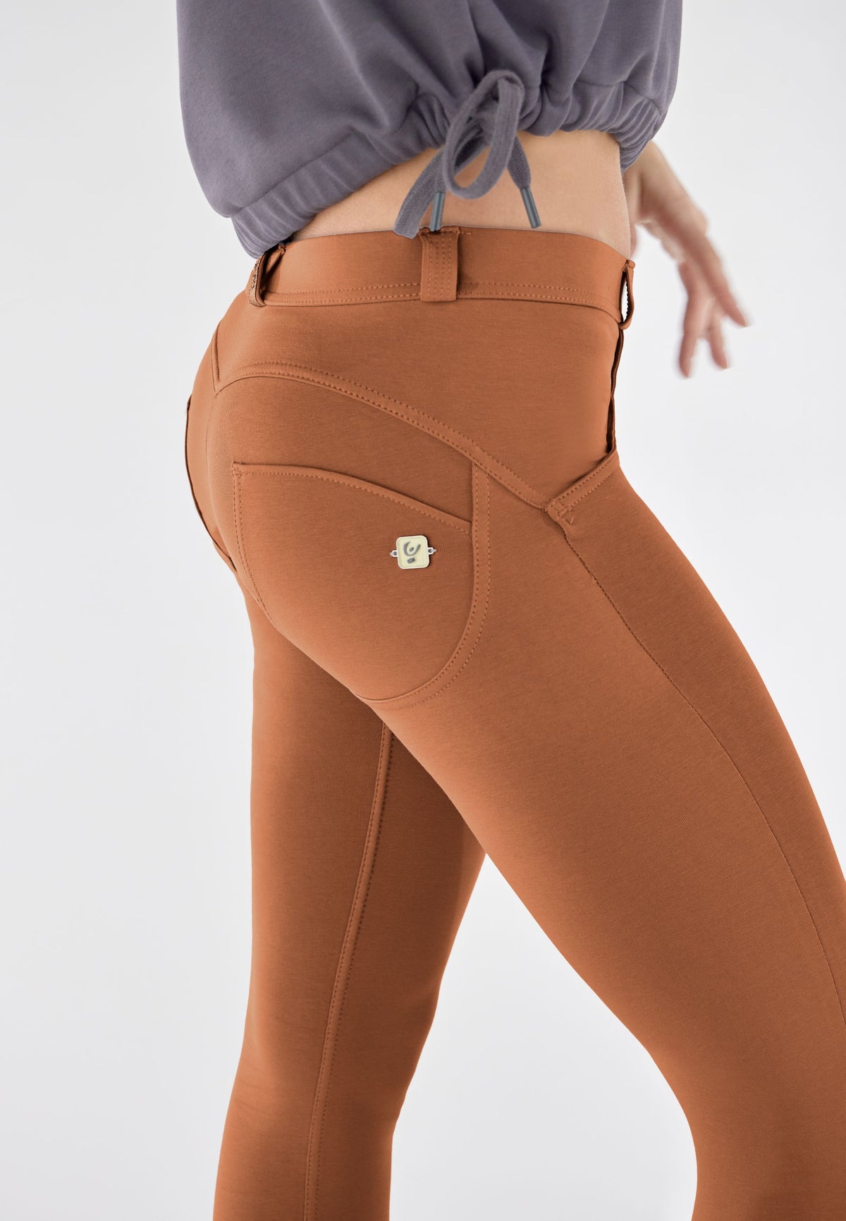 FREDDY Trousers | Russet | WRUP1RC001ORGM110-