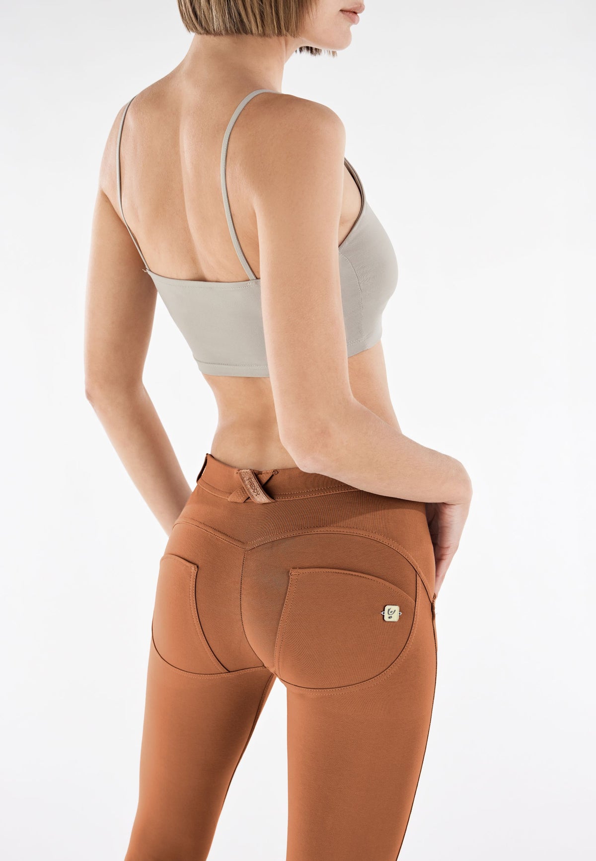 FREDDY Trousers | Russet | WRUP1RC001ORGM110-