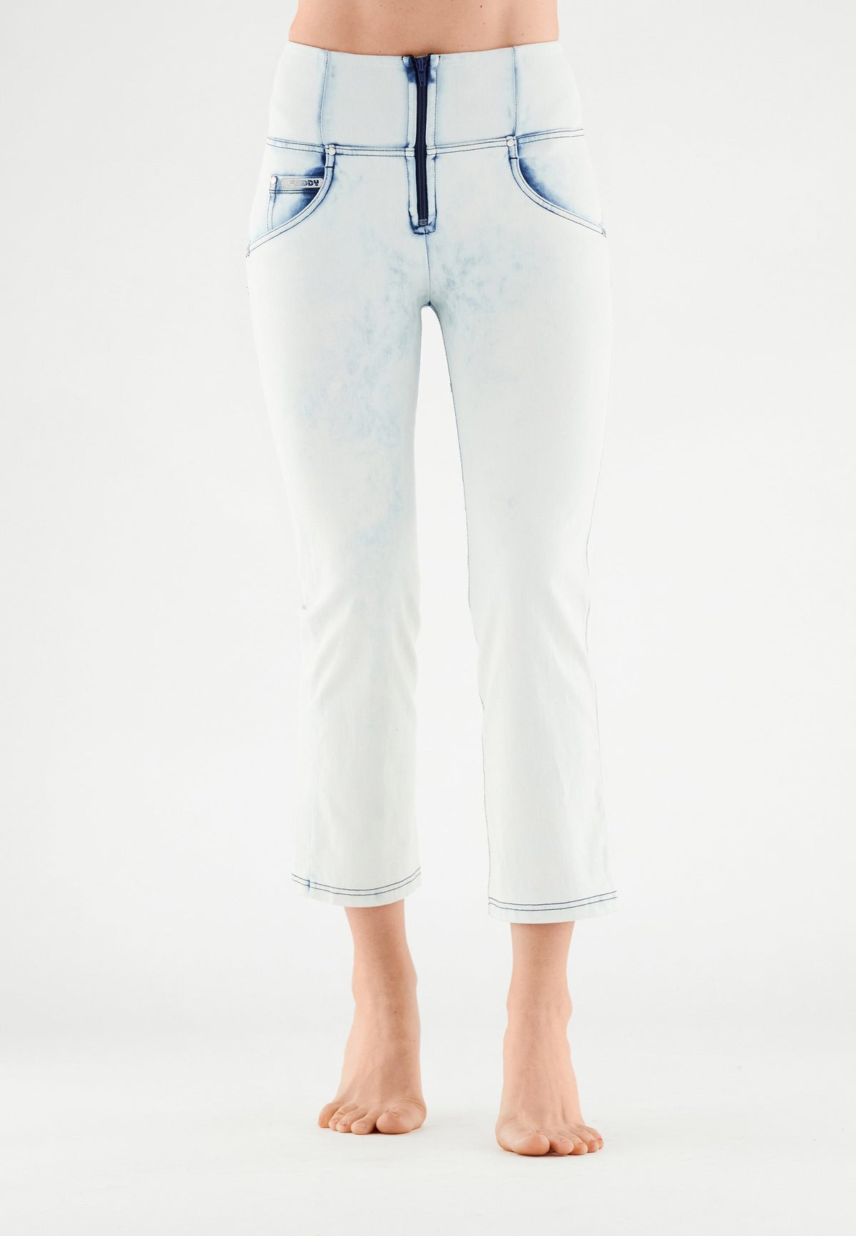 FREDDY WR.UP® SNUG Shaping Pants | Washed Light Blue