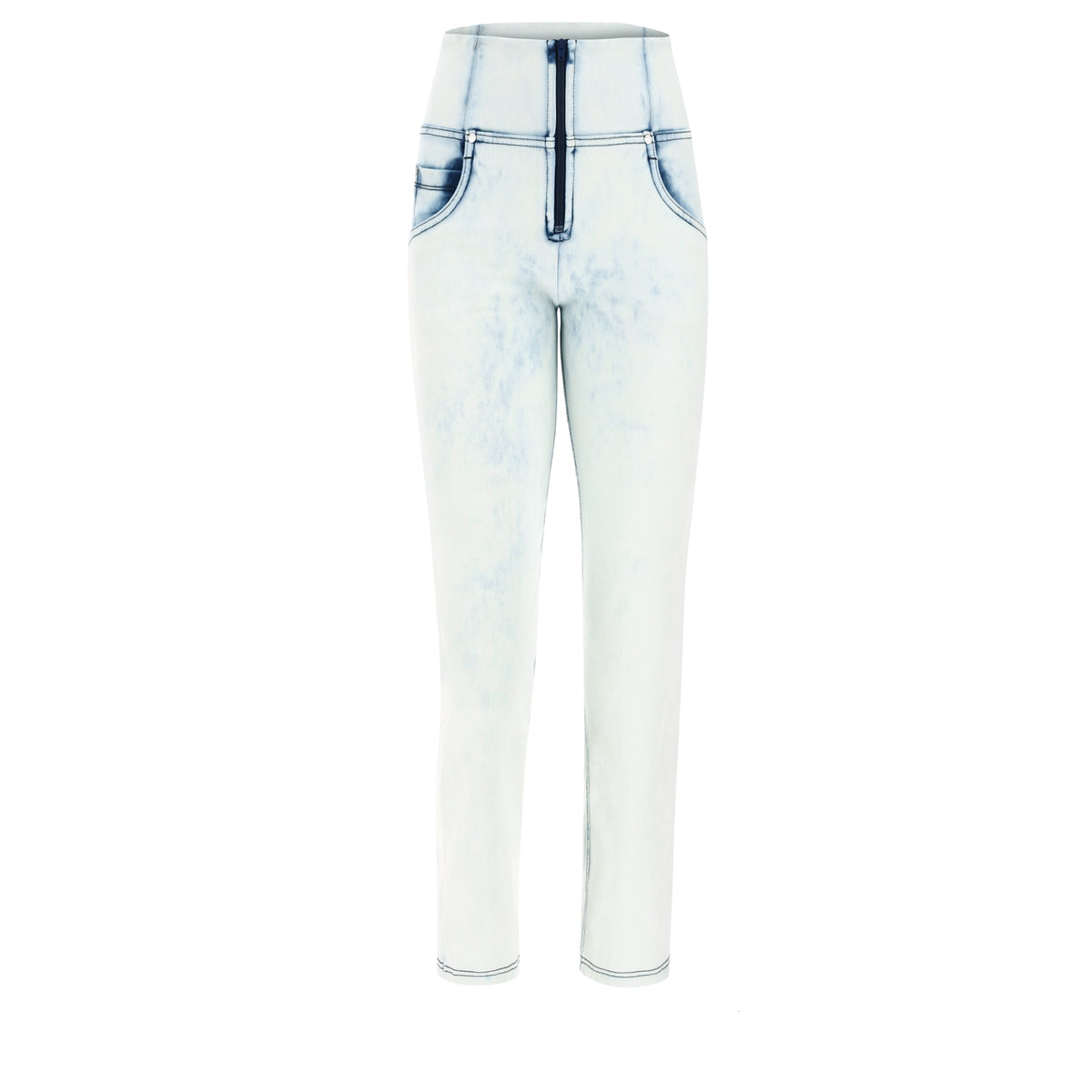 FREDDY WR.UP® SNUG Shaping Pants | Washed Light Blue