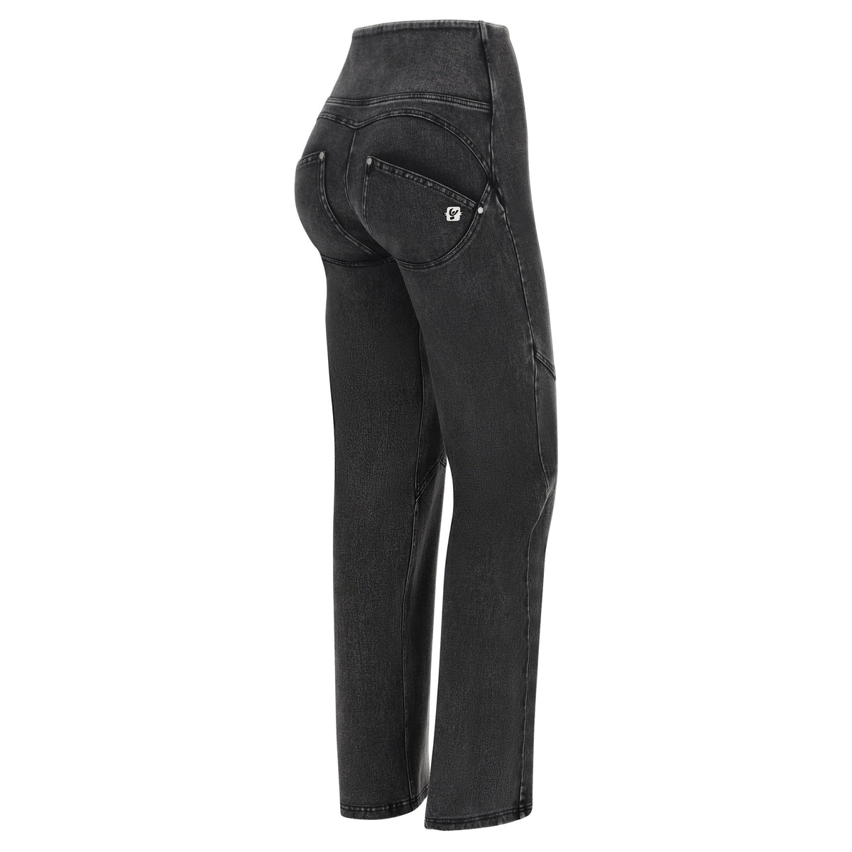 FREDDY WR.UP® SNUG Shaping Pants | Dark Gray Jeans - Black Seams