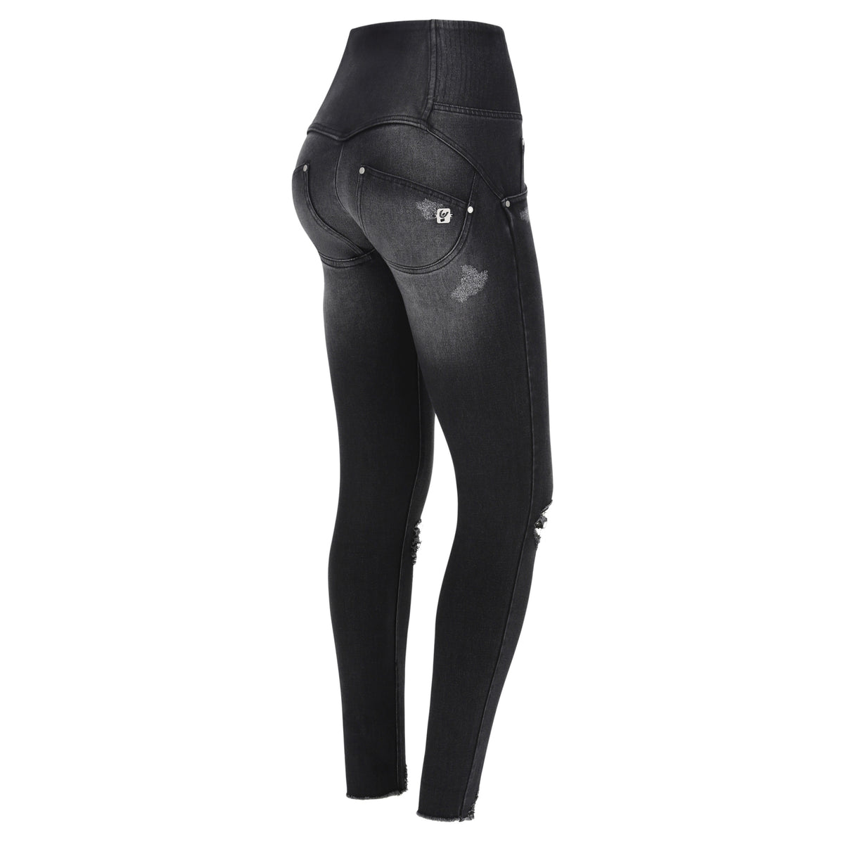 FREDDY WR.UP® SNUG Shaping Pants | Black Jeans-seams on tone | WRUPSNUG2HF203J7N-