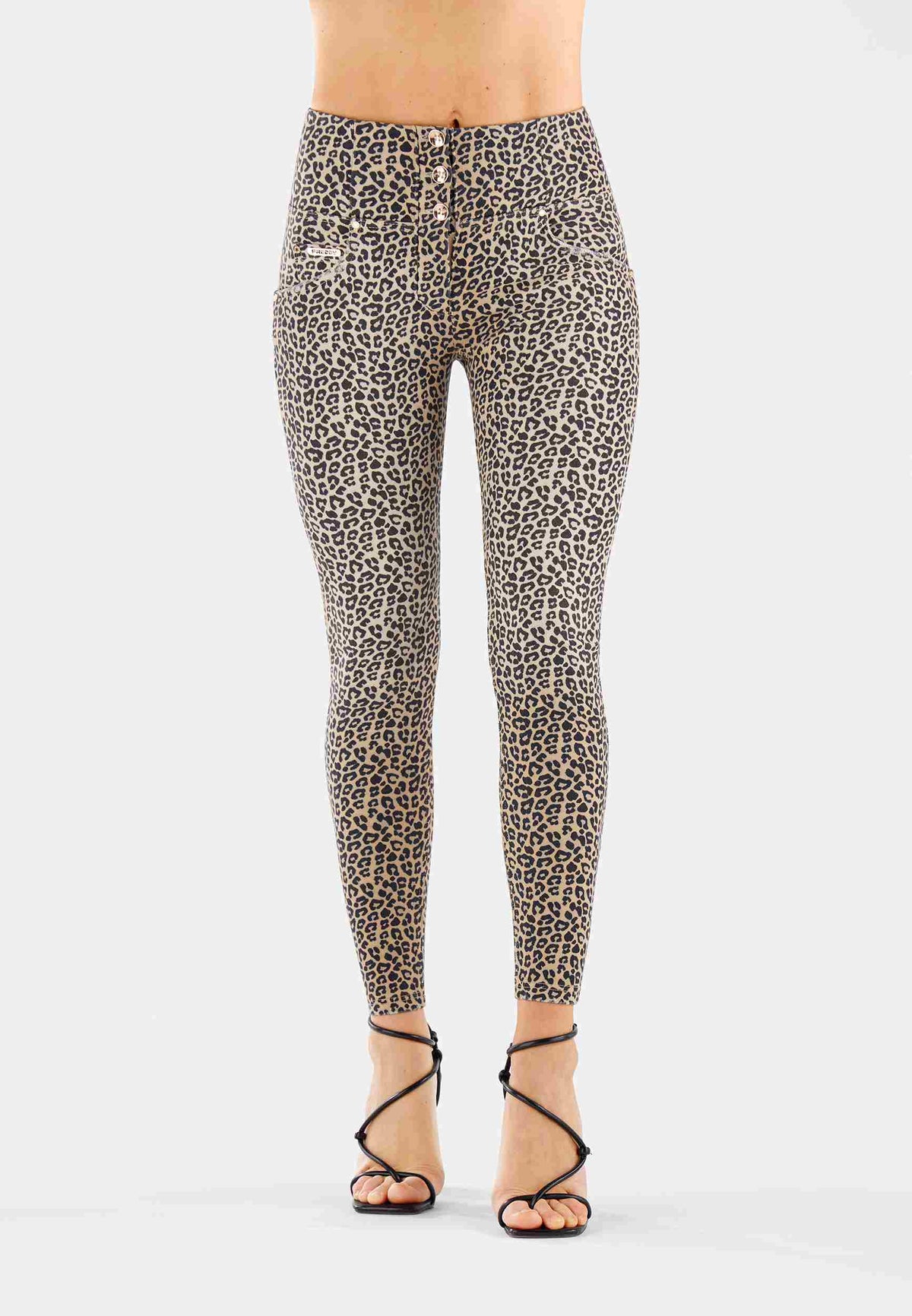 FREDDY WR.UP® SNUG Shaping Pants | Leo Print Beige | WRUPSNUG2HF312ANI65