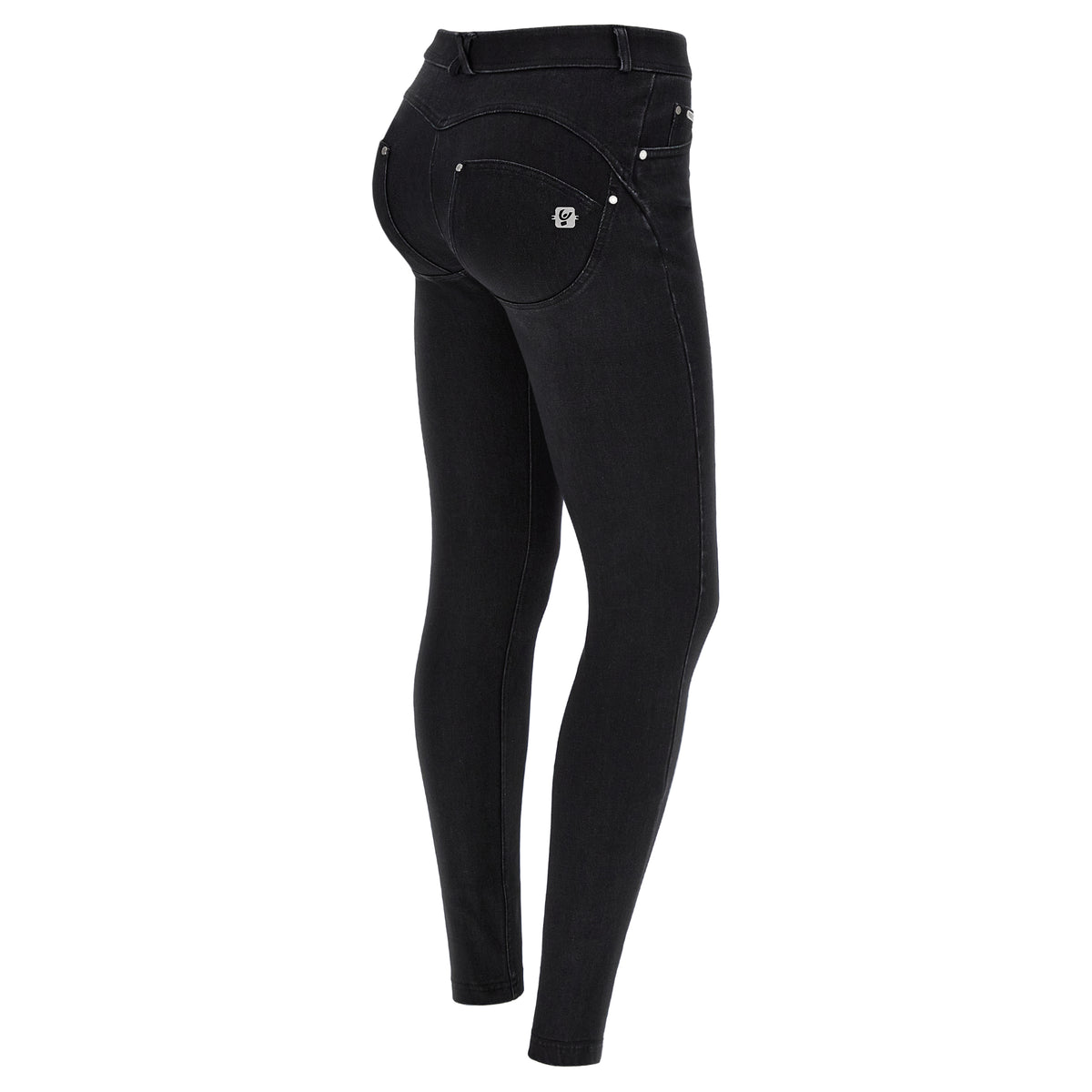 FREDDY WR.UP® SNUG Shaping Pants | Black Jeans - Black Seams