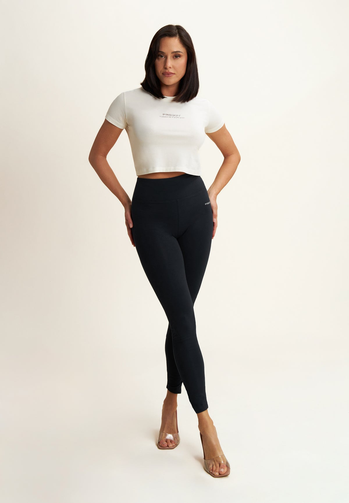 FREDDY WR.UP® Push-up pants 7/8 | Black | WRUPY4HS2504ORGN-
