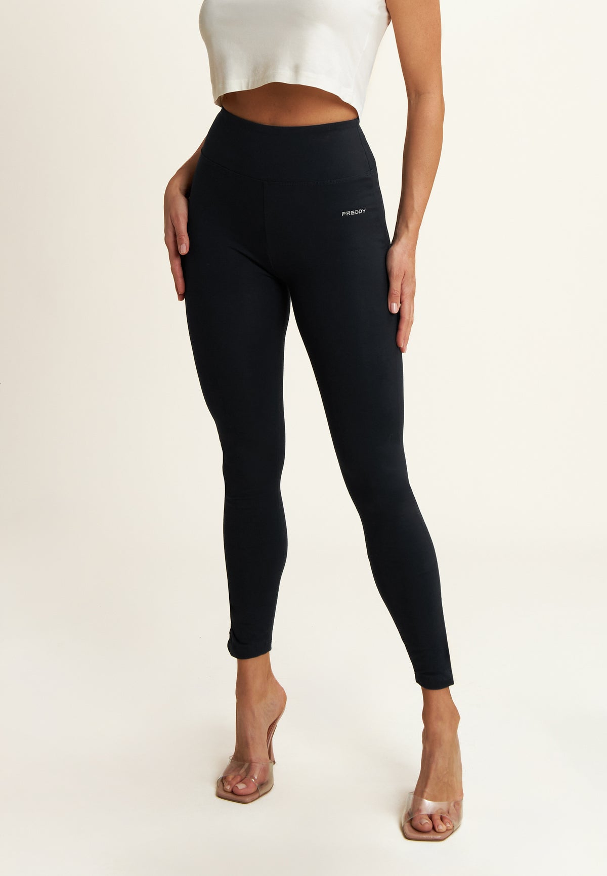 FREDDY WR.UP® Push-up pants 7/8 | Black | WRUPY4HS2504ORGN-