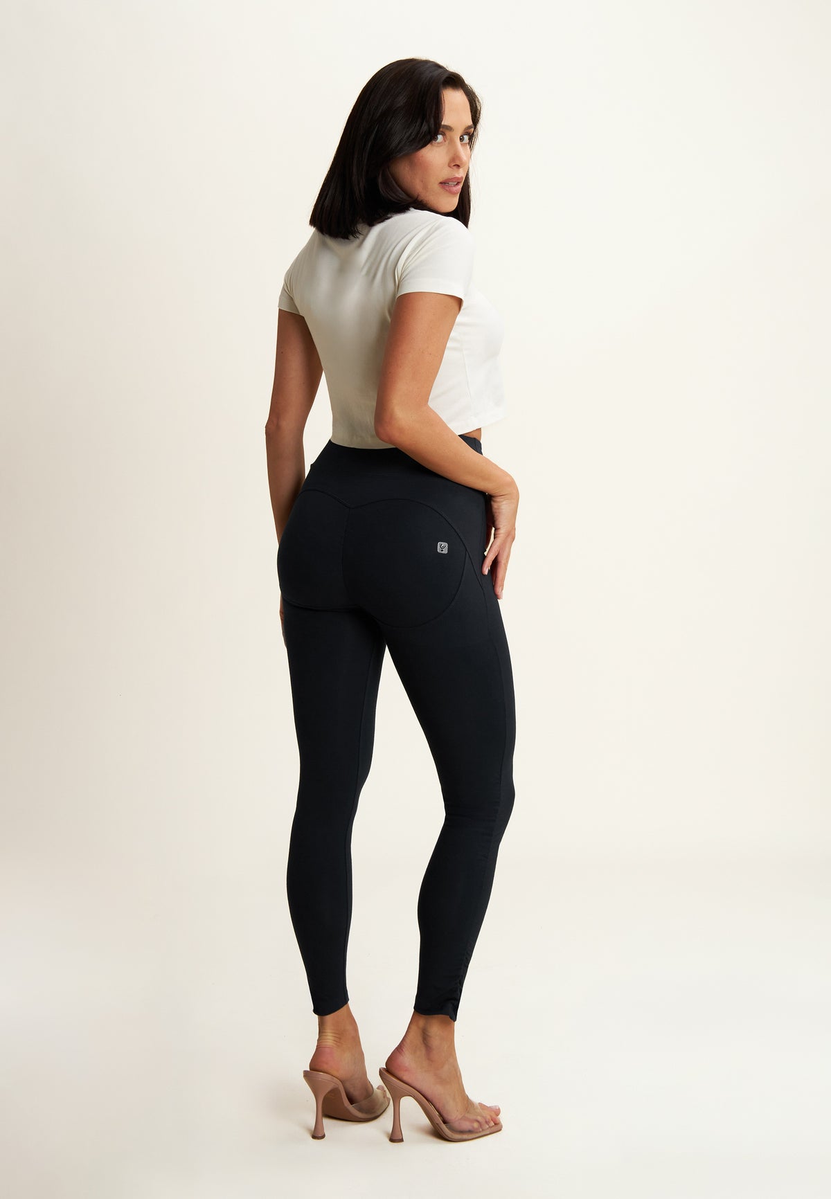 FREDDY WR.UP® Push-up pants 7/8 | Black | WRUPY4HS2504ORGN-