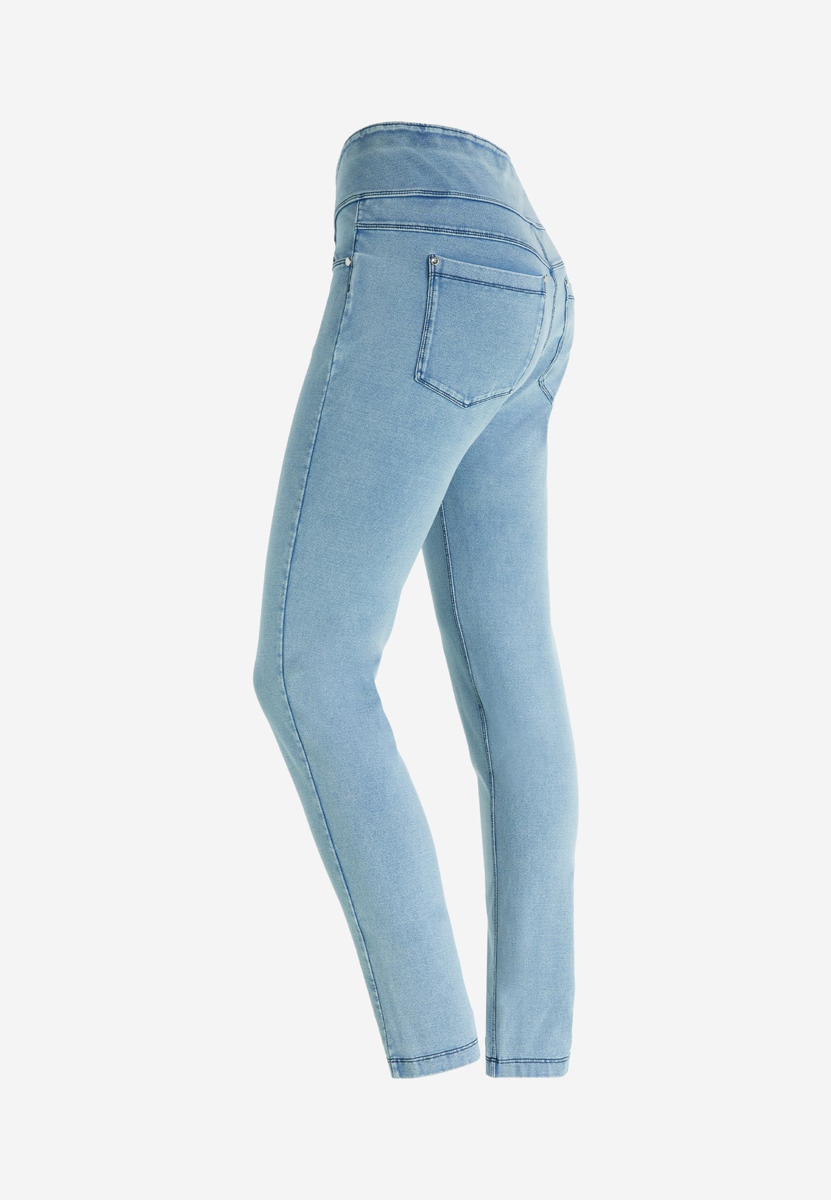 FREDDY N.O.W.® Pants | Jeans Bleu clair - Blue Seams | NOW1HC002ORGJ107B