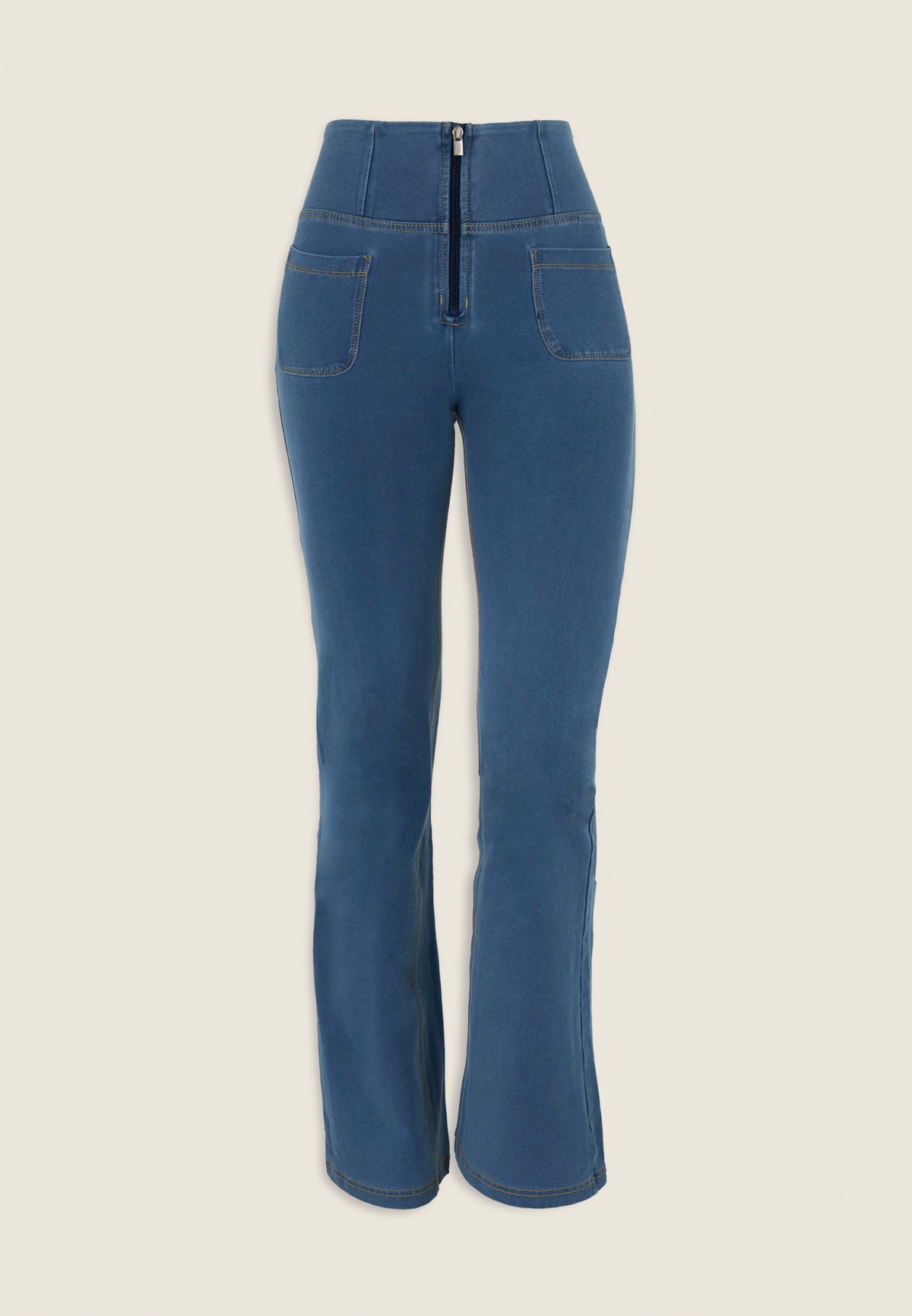 FREDDY Trousers | Jeans chiaro-cuciture Beige | WRUP11HF250J4Z-