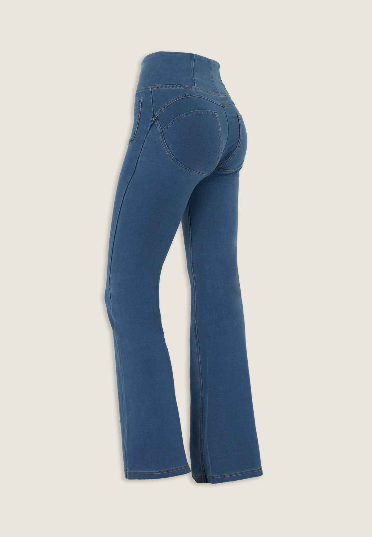 FREDDY Trousers | Jeans chiaro-cuciture Beige | WRUP11HF250J4Z-